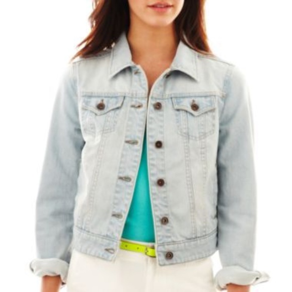 jcpenney womens denim jacket